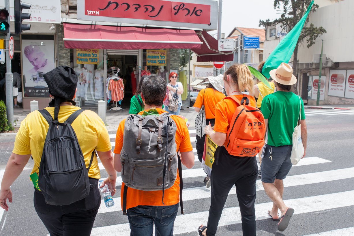 ביקור וסיור בשכונת הדר בחיפה במסגרת ההיפר-סטודיו _מרד הסטודנטים