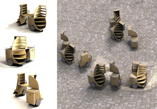 Congratulations to Bezalel student on winning "honorable mention" in the Green Architecture Competi