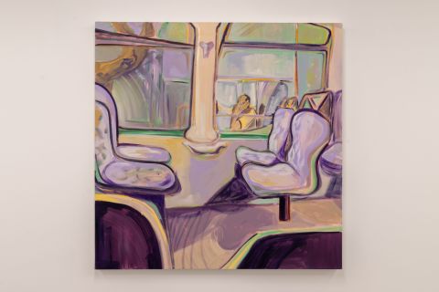 ציור של מושבי אוטובוס