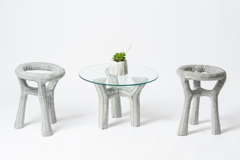  Reut Harai, final project: “SeamMold,” Department of Industrial Design, 2024. Photo: Nadav Goren
