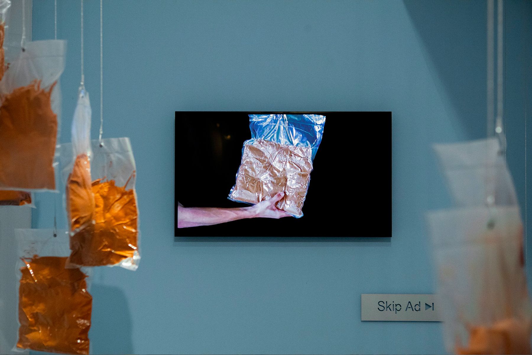 Groundless Earth ,2019 media mixed installation Installation