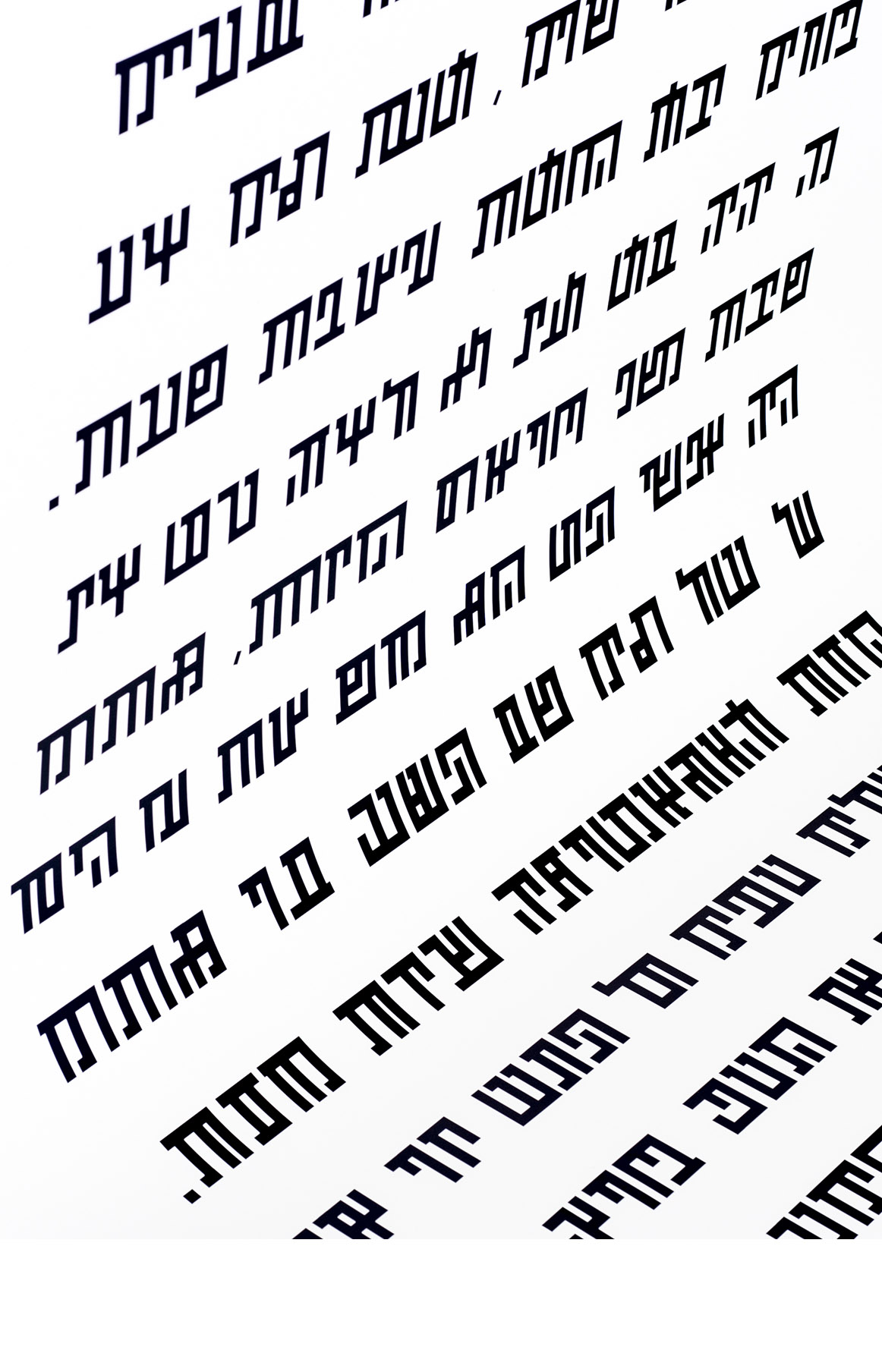 צילום ההצבה בחלל התערוכה