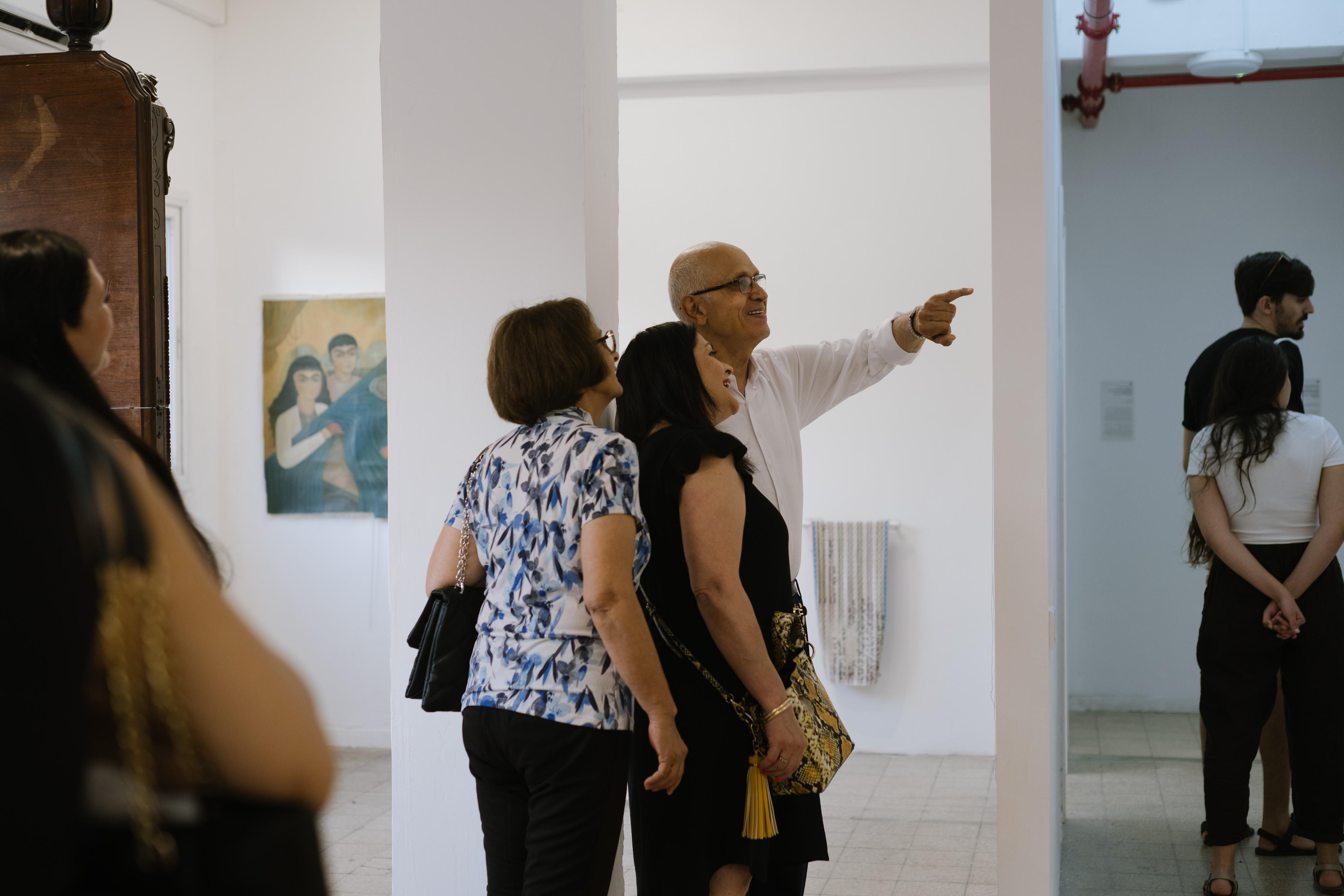 תערוכת בוגרי/ות התכנית לתואר שני באמנויות, 2024. צילום: דור קדמי