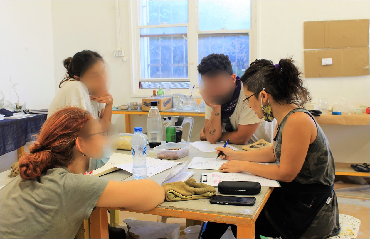 מתוך תהליך המחקר בנושא סדנת זכוכית לשיפור כישורי ניהול לסטודנטים/ות בעלי/ות לקויות