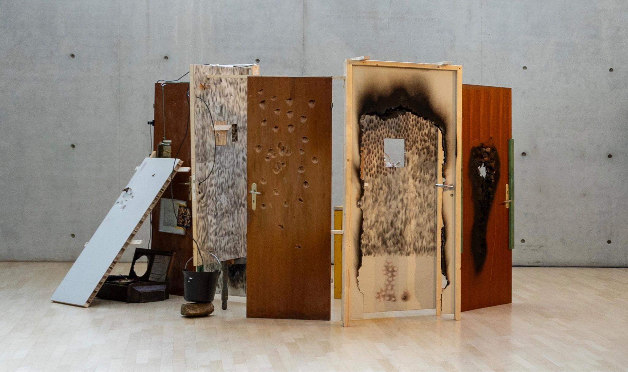 גלעד אשרי, ׳Burnt-doors/safehouse?׳, 2025
