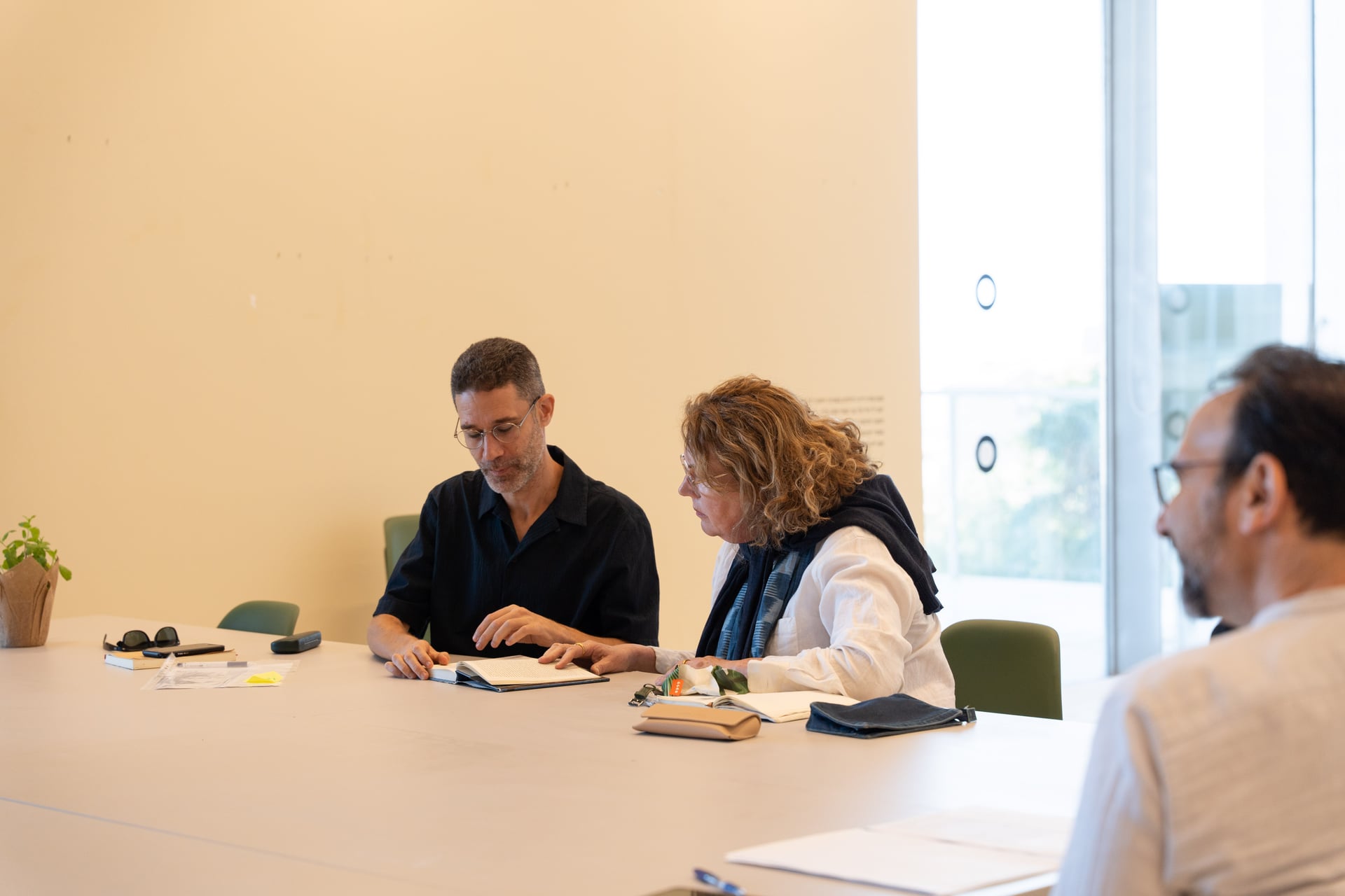 יום מועצות מחלקה וסדנאות מיומנות וקראפט למרצי/ות האקדמיה, 2025 (צילום: ענבר זק)