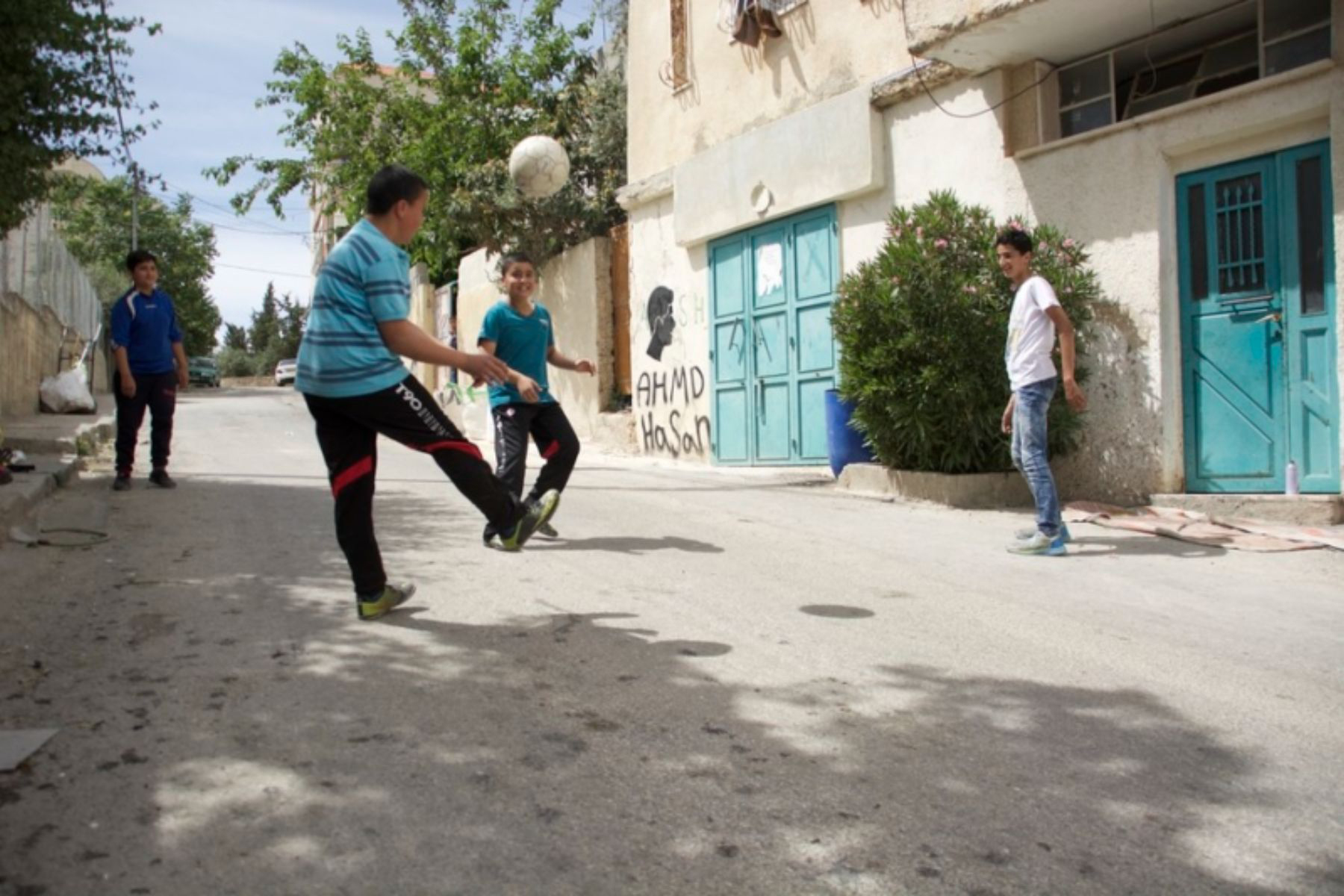 ספאא חטיב, ׳גביע העולם - פלסטין 2034׳, פרויקט גמר, המחלקה לצילום, 2016