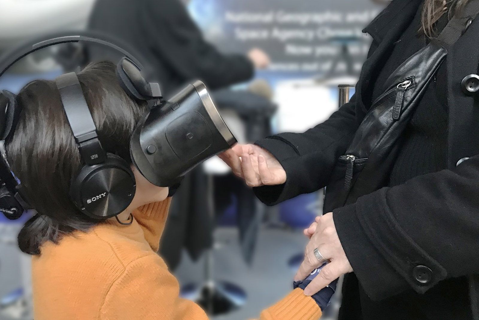 'Memoir' קפסולת VR לשמירת זכרונות, פרויקט מסכם של אילנית אהרוני־צ׳צ׳קס בהנחיית רועי ביגר. צילום אילנית אהרוני־ צ׳צ׳קס