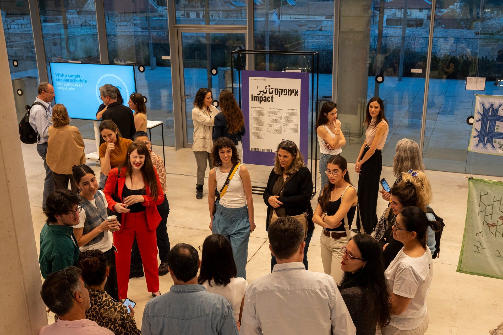 תערוכת ׳עיצוב לאימפקט חברתי׳ | המחלקה לתקשורת חזותית (צילום: ענבר זק)