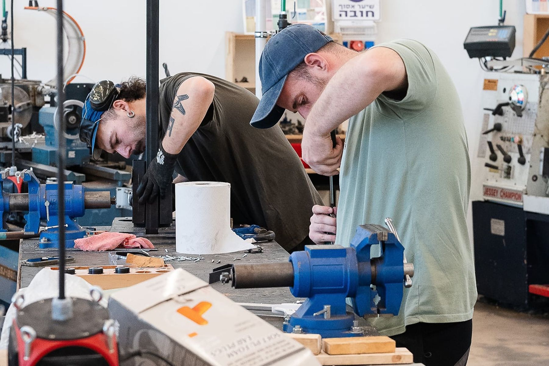 Bezalel's Workshops (Photography: Rotem Roseman)